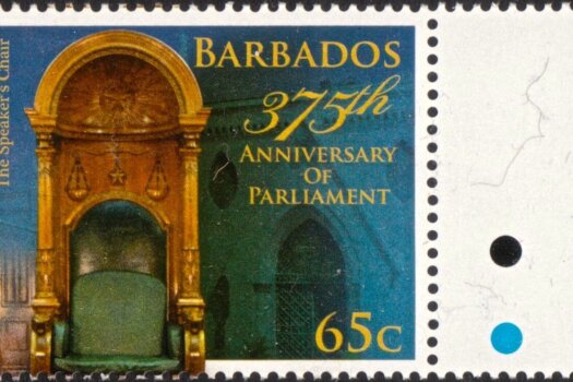 Barbados 375th Anniversary of Parliament - 65c - Barbados SG1413